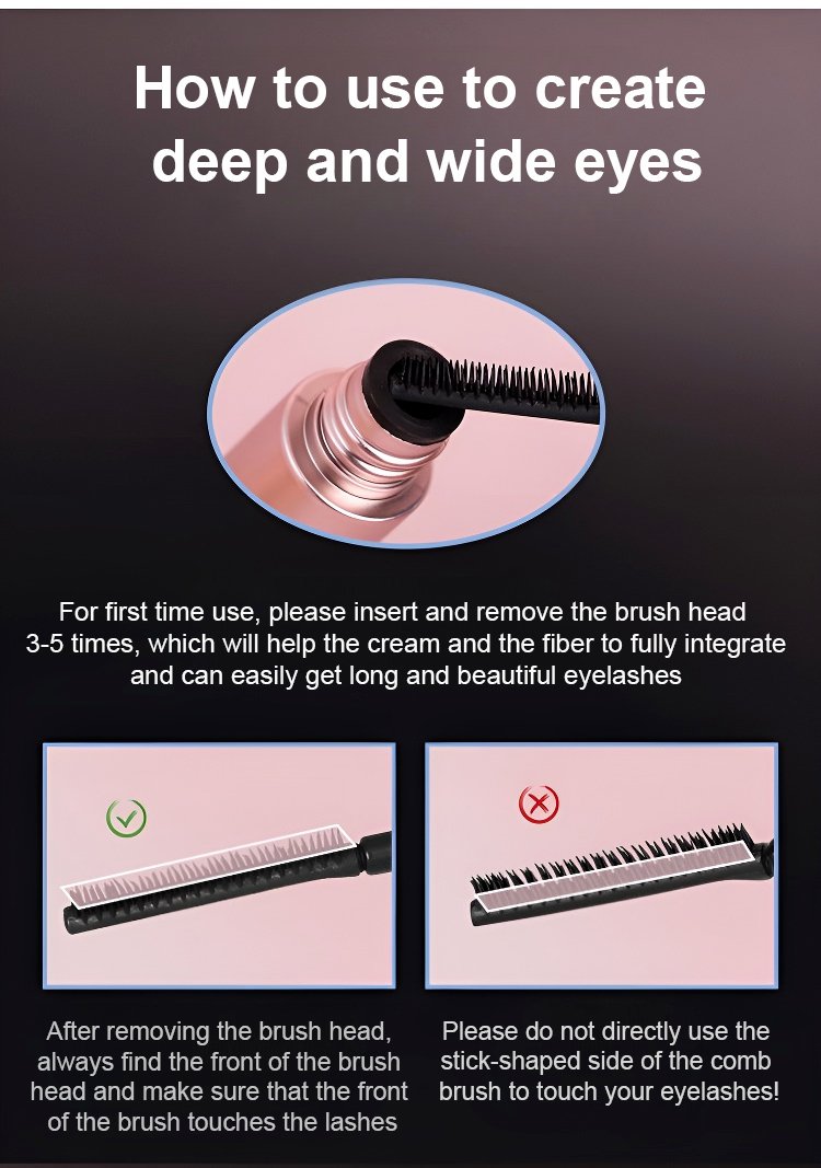 ✨Wasserfeste und schmierfeste Wimpernmaske🌟verlängert sich sofort und lockt sich mit langanhaltender Wirkung für dramatische Augen👁️ Regulärer Preis