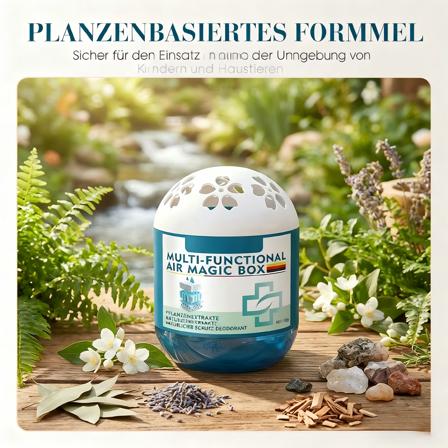 🔥2026 Neue Kollektion ⏰Indoor Air Purification & Dust Removal Magic Box🏠🌿