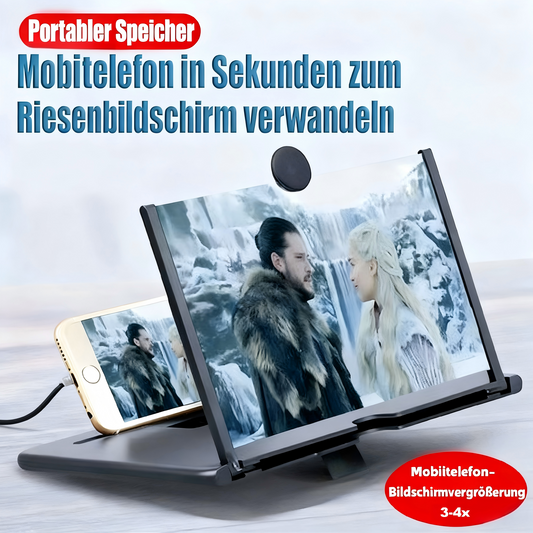 🔥2026 Hot Sale🔥dünner faltbarer Handy-Bildschirmvergrößerer – Jetzt holen, Bild sofort vergrößern
