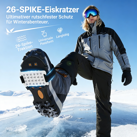 ❄️ Langlebige rutschfeste Eisspikes für Schuhe