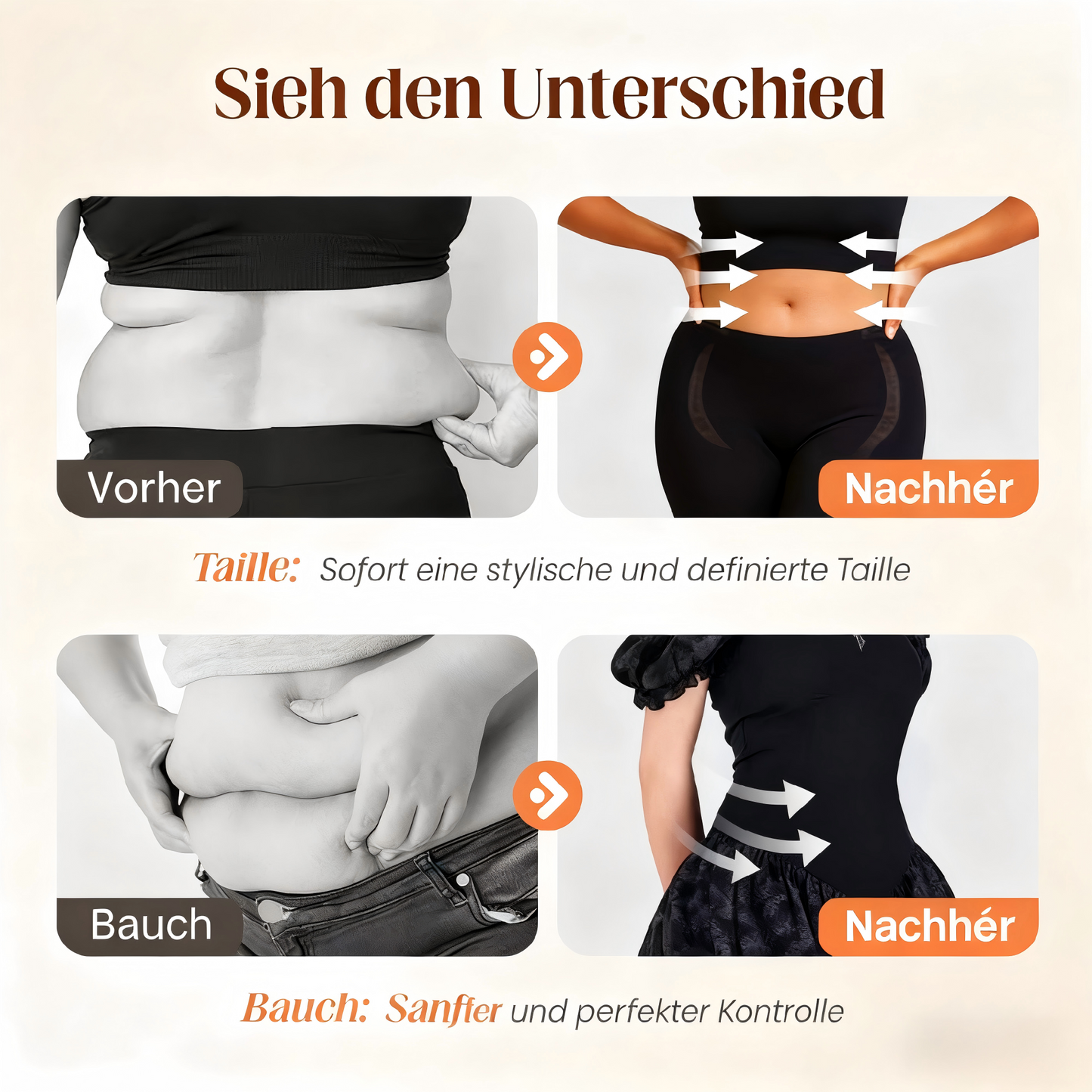 Hohe Taille Formende Shorts mit Lift-Effekt ✨ Sofortige Kurven, langanhaltendes Selbstvertrauen! 🍑