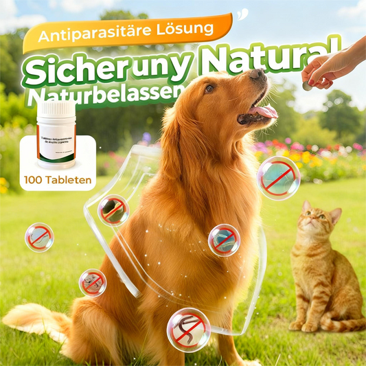 🐾100 Tabletten Breitspektrum Anti-Parasitär